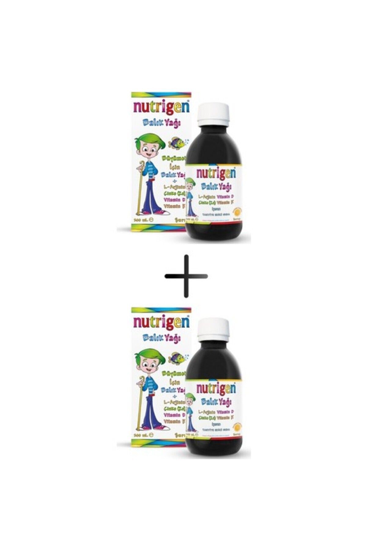 Balık Yağı Şurup 200 Ml*2 (2'Lİ FIRSAT PAKETİ)