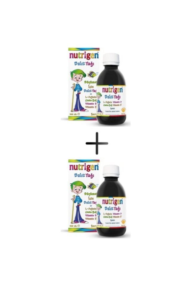 Balık Yağı Şurup 200 Ml*2 (2'Lİ FIRSAT PAKETİ)