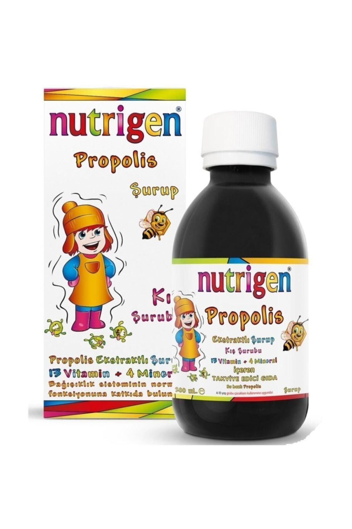 NUTRİGEN Propolis 13 Vitamin 4 Mineral Kış Şurubu Yeni Kutu 8692860200168