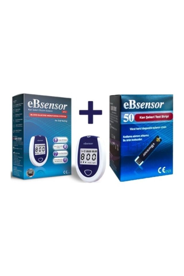 Şeker Ölçüm Cihazı + 50 Adet Strip