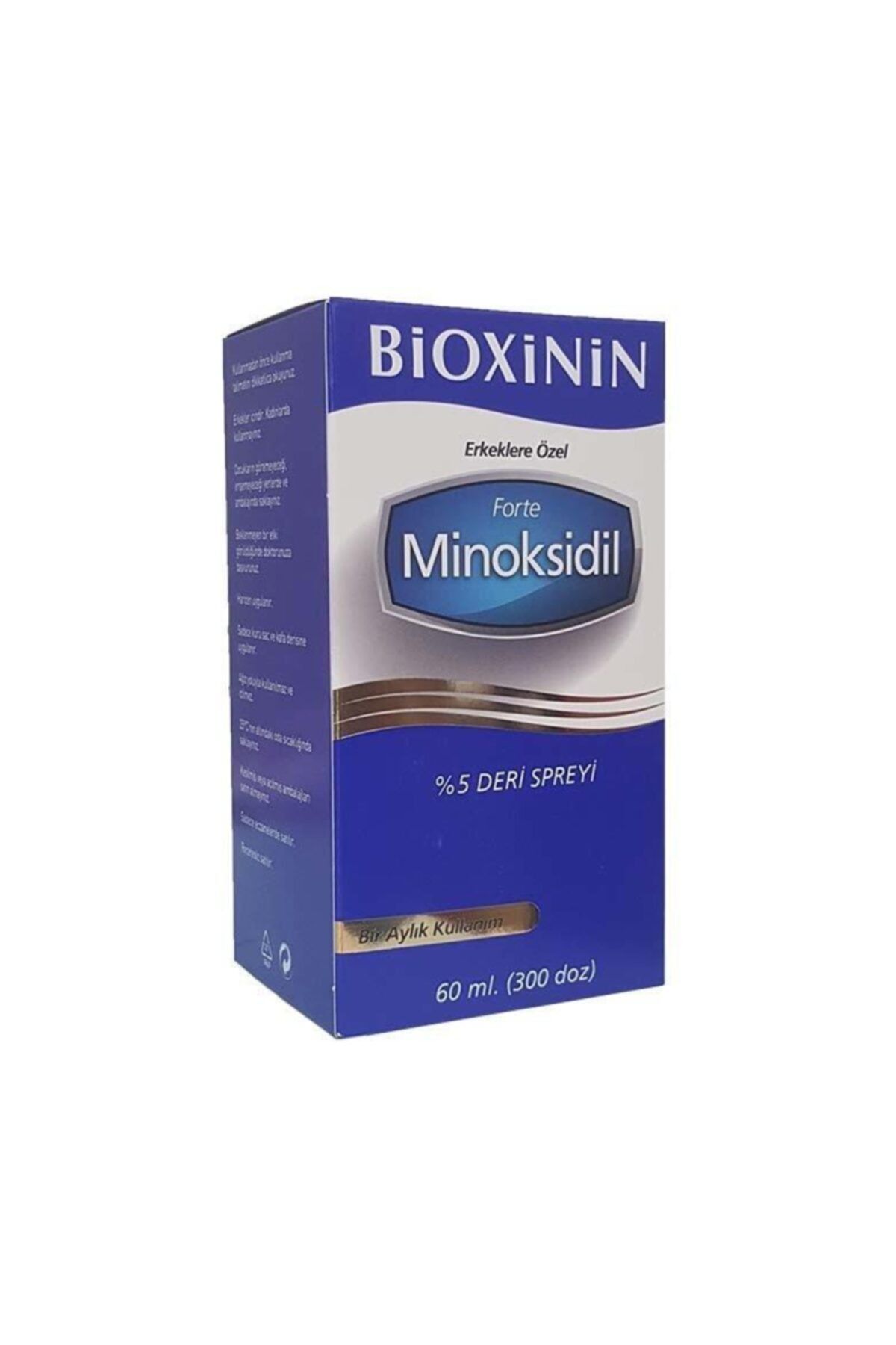 Bioxinin Forte Minoksidil %5 Deri Spreyi (erkek) 60 Ml