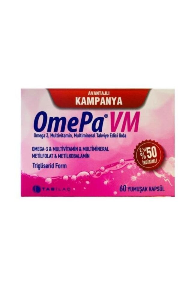 Omepa Vm Avantajlı Paket 30+30 Kapsül