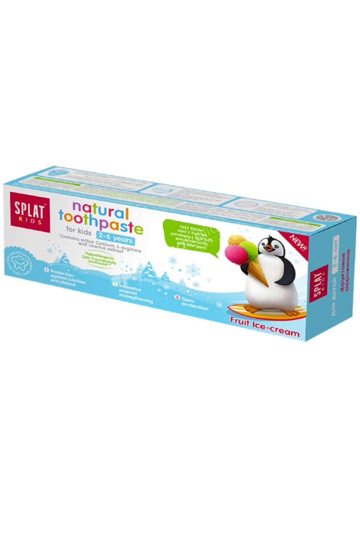 Meyveli Dondurma Tadında 2-6 Yaş Çocuk Diş Macunu 50 Ml