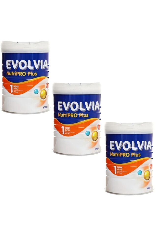 Nutripro Plus 1 Bebek Sütü 800 Gr (0-6 Ay) 3 Adet