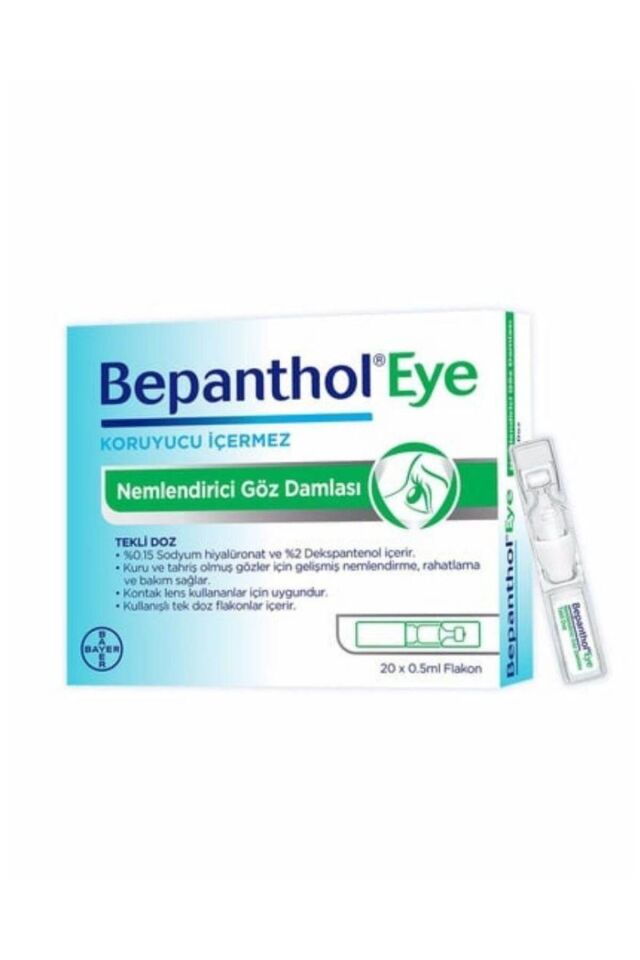 Eye Nemlendirici Göz Damlası Tekli Doz 20x0.5ml Flakon