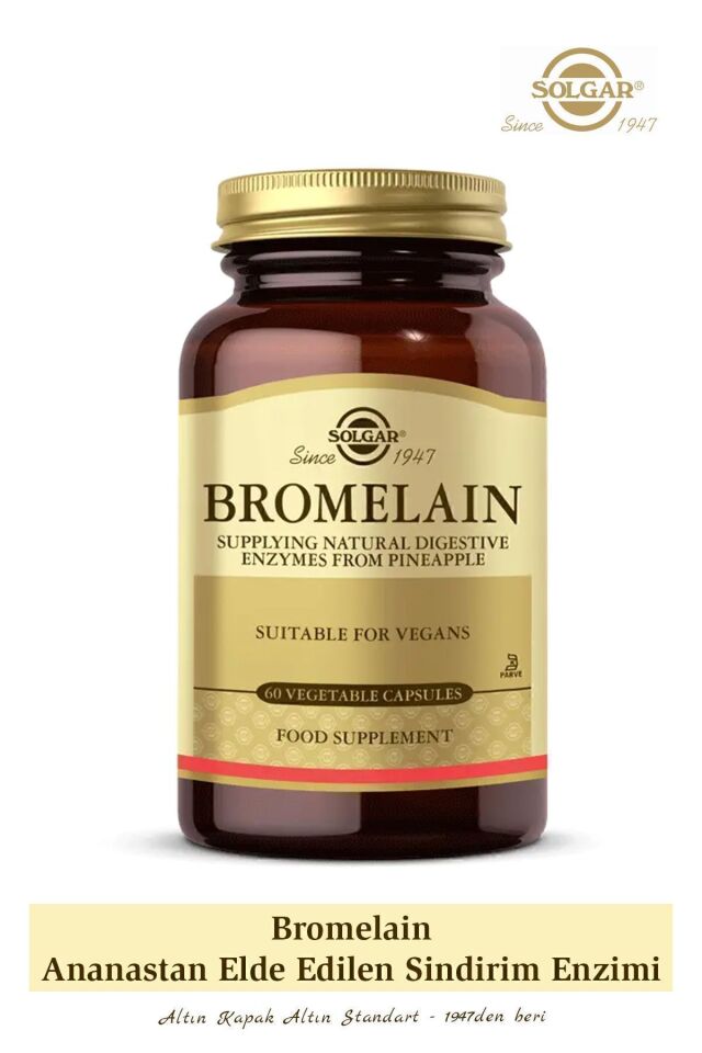 Bromelain 150 Mg 60 Kapsül - Skt: 02/2027