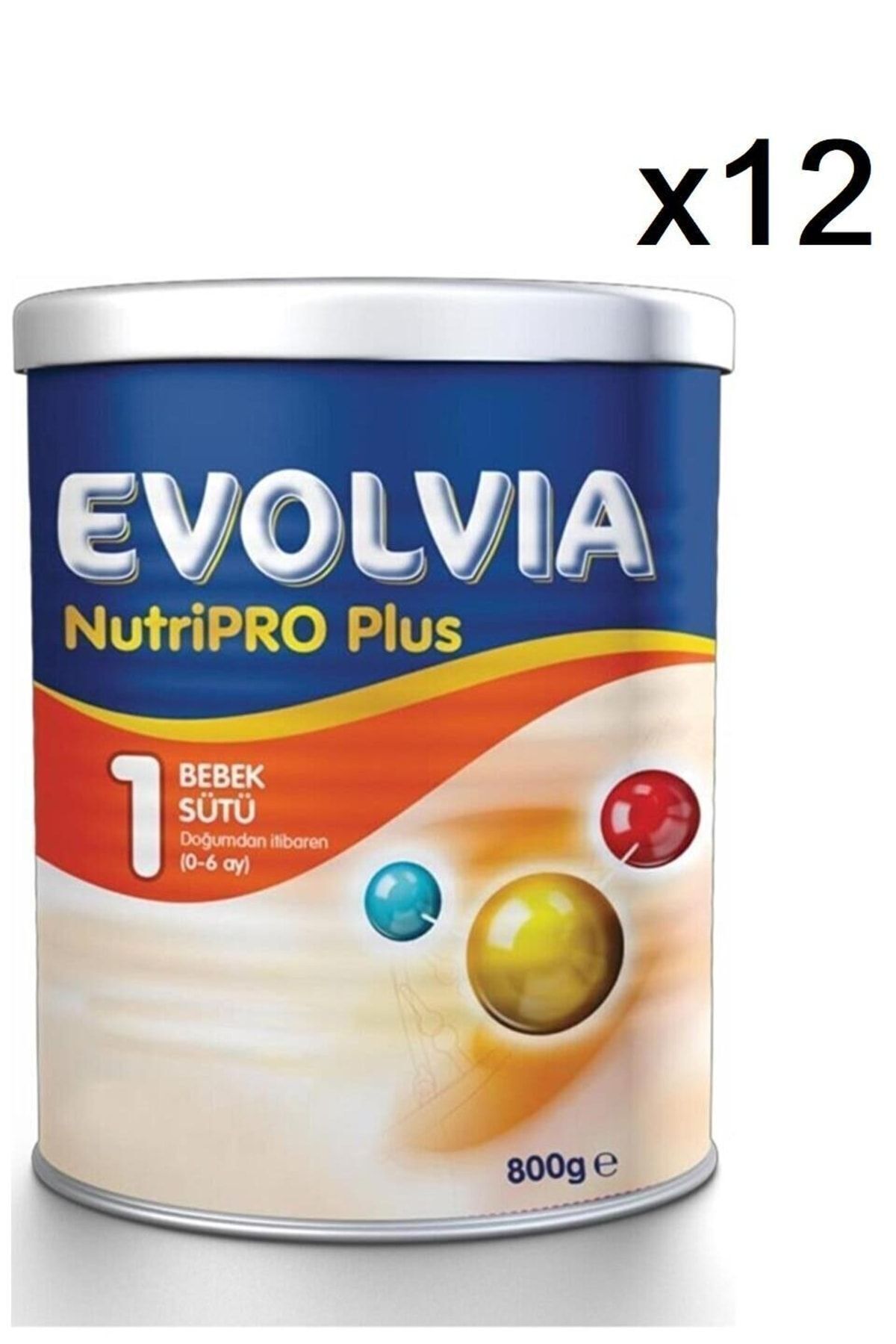 Nutripro Plus 1 Bebek Sütü 800 Gr 12 Adet