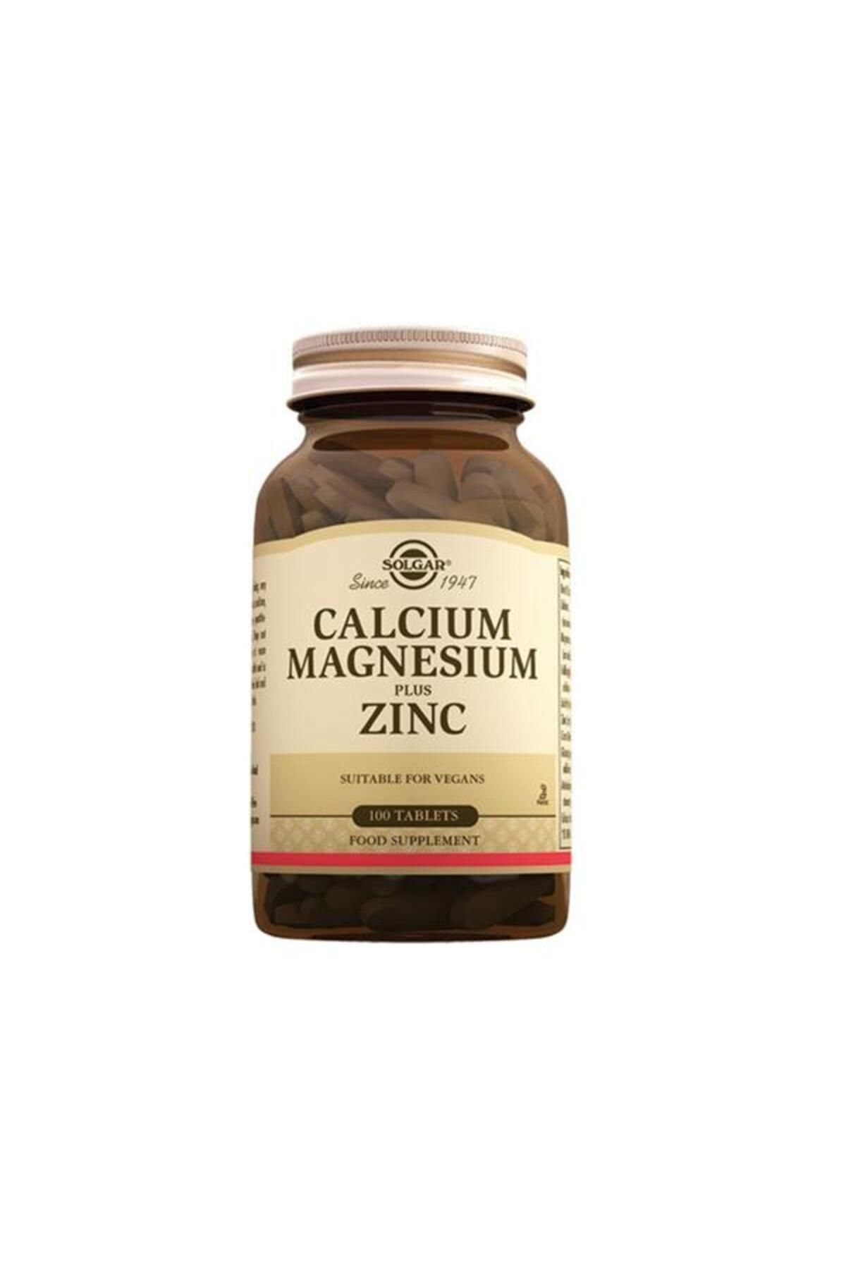 Calcium Magnesium Plus Zinc 100 Tablet-:11/2028