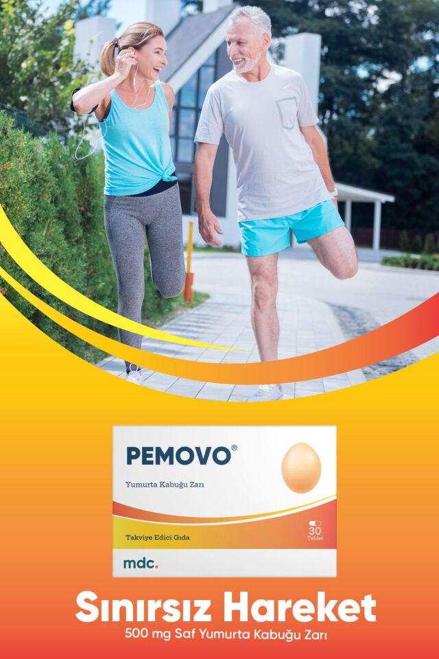 Pemovo 30 Tablet (YUMURTA KABUĞU ZARI) Eklem Desteği