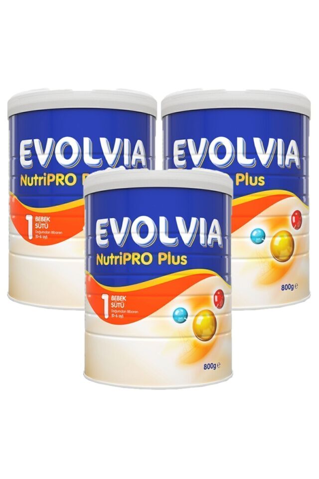 800 gr 1 Numara Bebek Sütü 3 lü Paket