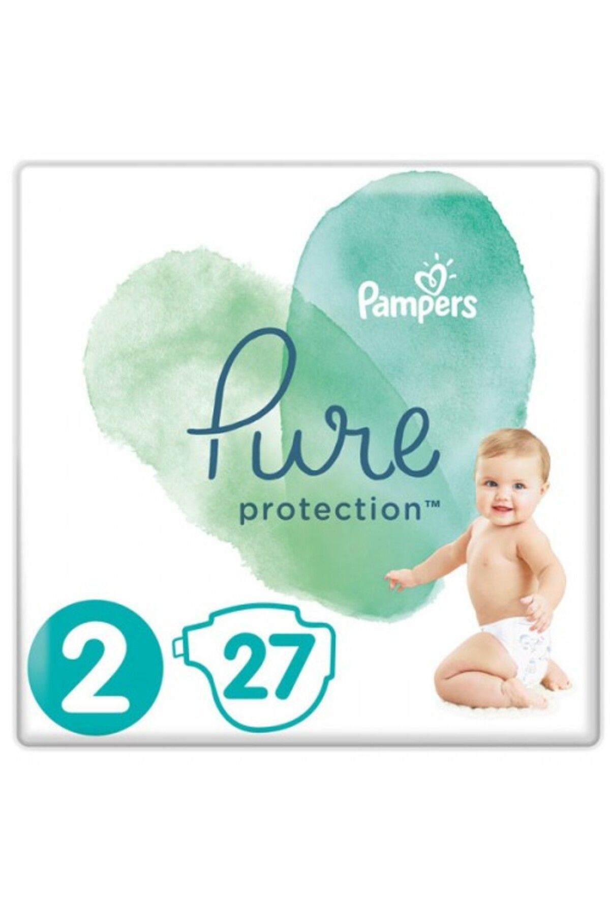 Pampers Pure Bebek Bezi 2 Beden 27 Li