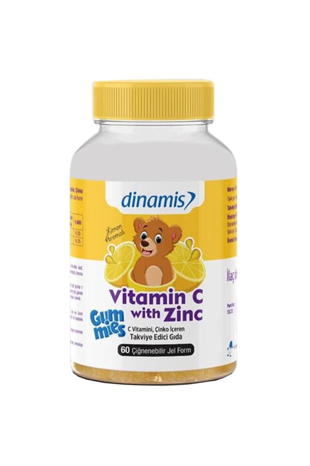 Dinamis Gummies Vitamin C With Zinc 60 Jel