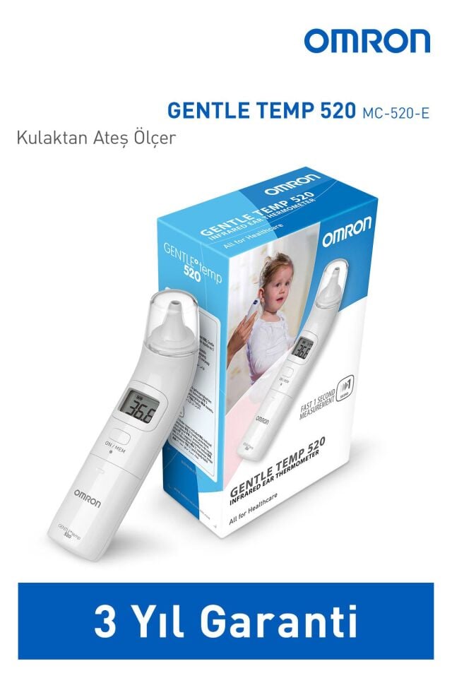 Gentle Temp 520, Kulaktan 1 Sn'de Ölçüm Yapan Ateş Ölçer
