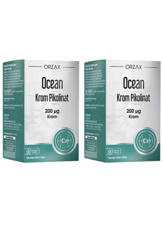 Krom Pikolinat 200 Mcg 90 Kapsül 2 Kutu