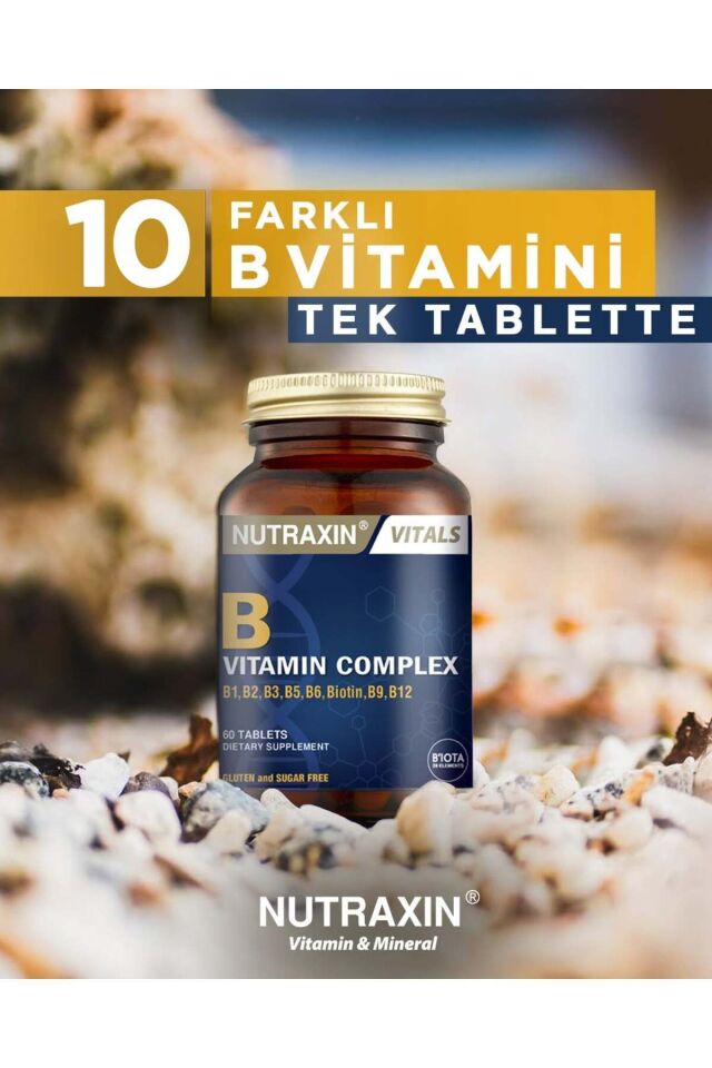 B Complex Vitamin 60 Tablet-