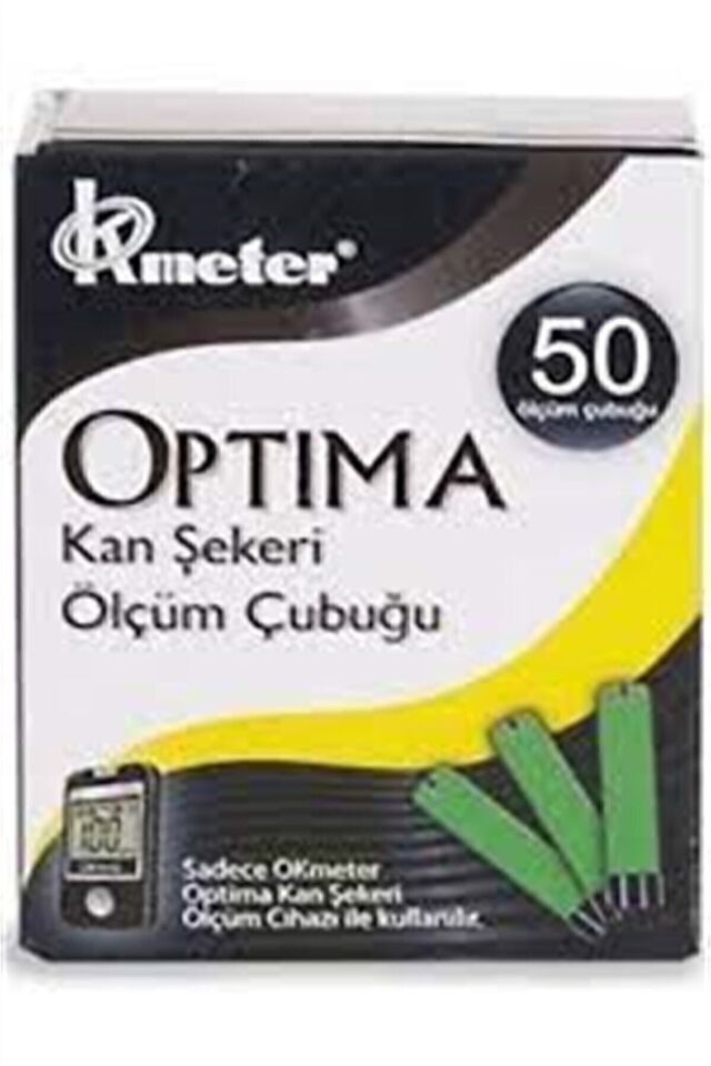 Kan Şekeri Ölçüm Çubuğu 50 Adet