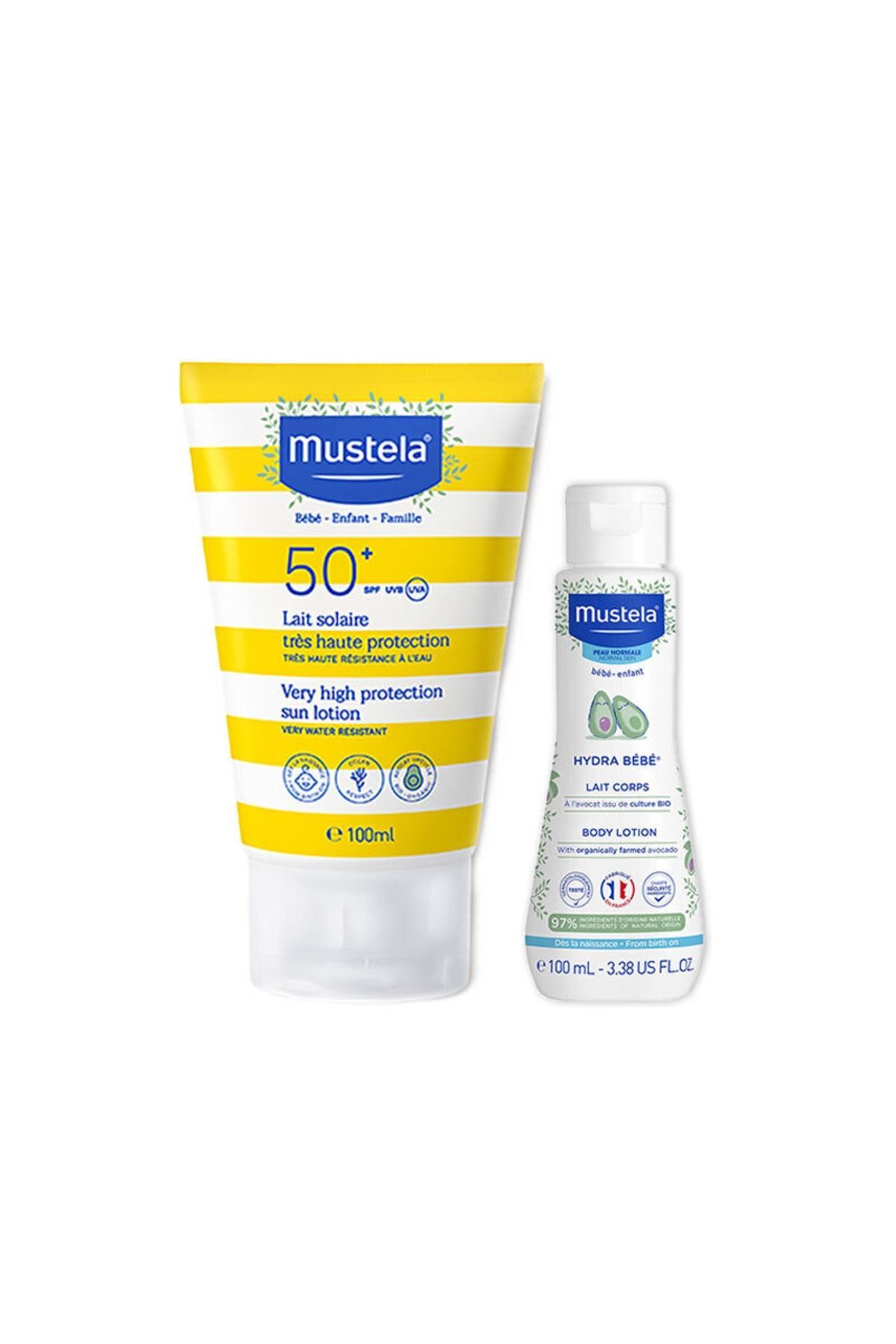 Çok Yüksek Koruma Faktörlü Spf 50 Güneş Losyonu 100 Ml + Vücut Losyonu 50 Ml