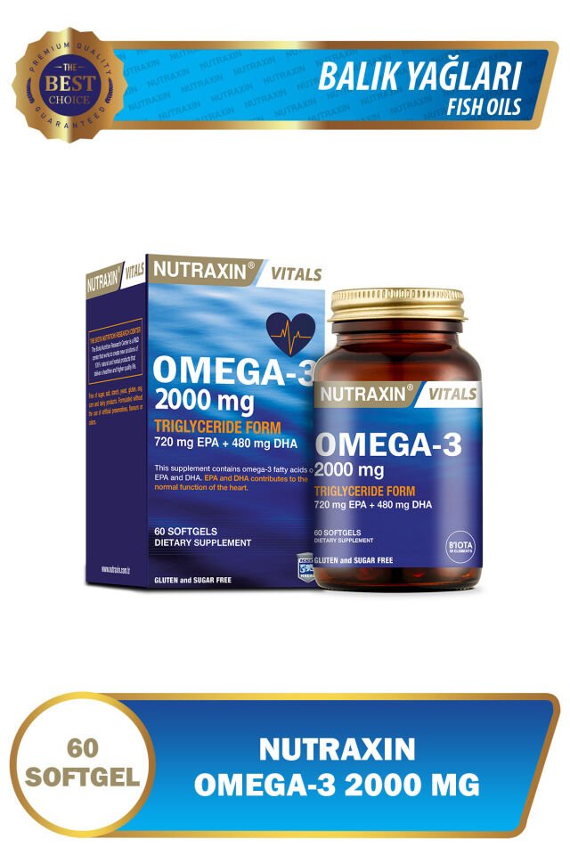 Omega3 2000mg 60 Tablet