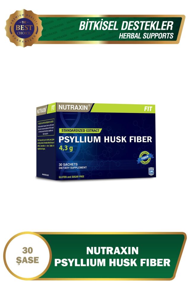 Psyllium Husk Fiber 30 Saşe