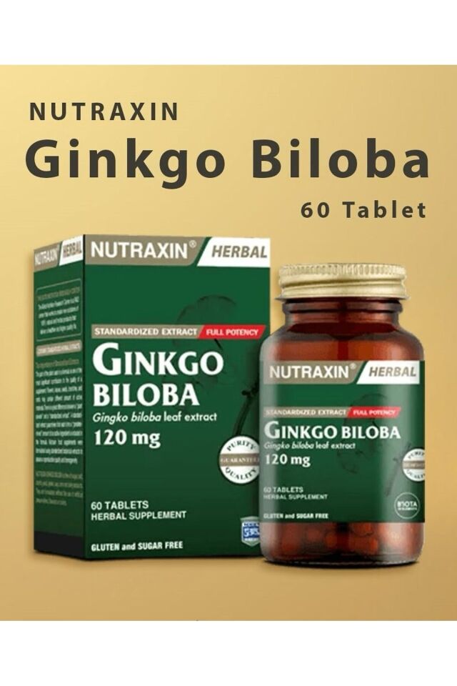 Ginkgo Biloba 120 Mg 60 Kapsül