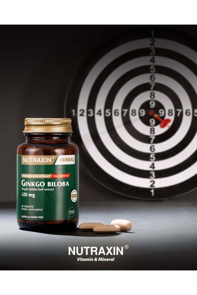 Ginkgo Biloba 120 Mg 60 Kapsül