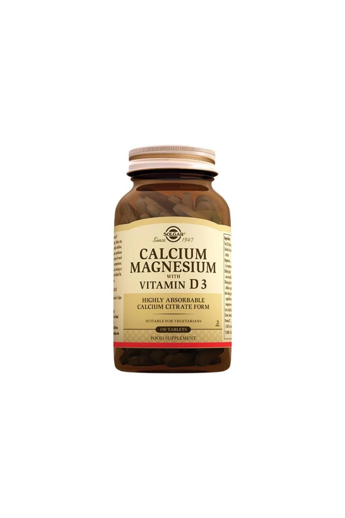 Calcium Magnesium With Vitamin D3 150 Tablet-skt:01/2027