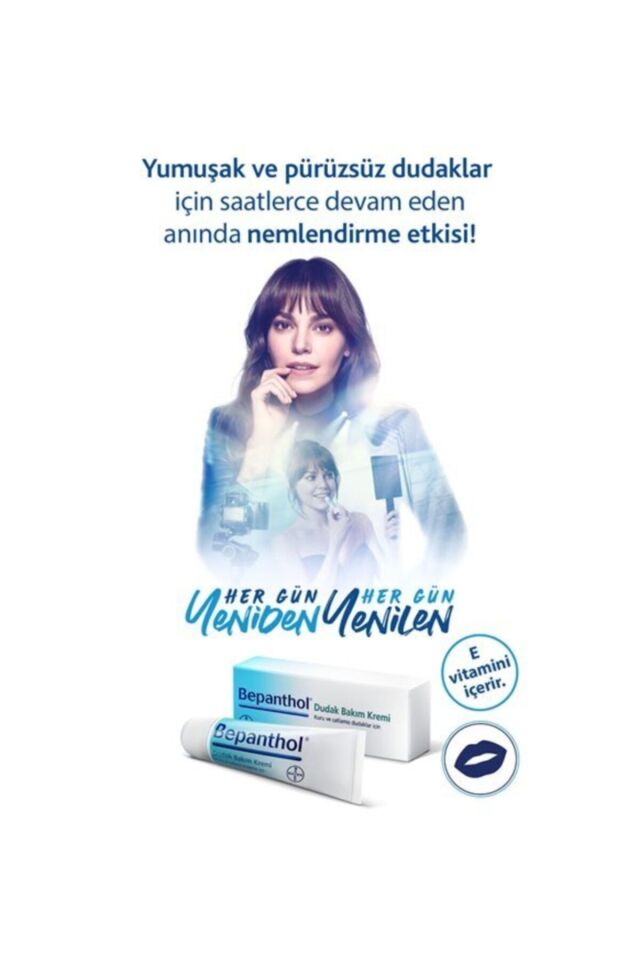 E Vitamini Içeren Dudak Bakım Kremi 7.5 ml - 3'lü Paket