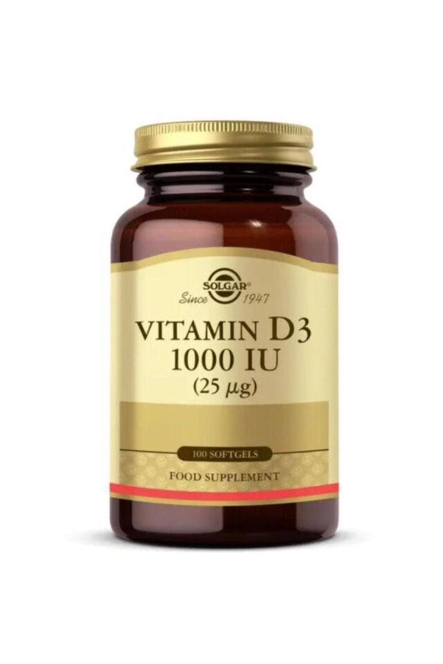 Vitamin D3 1000ıu 100 Kapsül