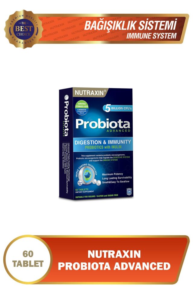Probiota Advanced Probiyotik Kompleks Içeren Takviye Edici Gıda 60 Tablet