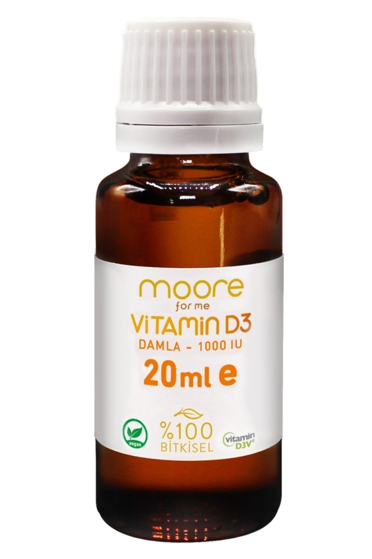 Vitamin D3 Damla 20 ml Vegan