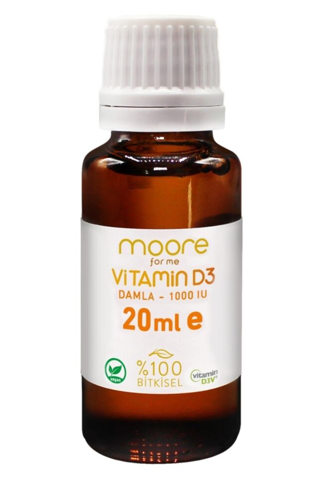 Vitamin D3 Damla 20 ml Vegan