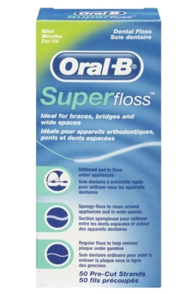 Süper Floss Diş İpi 50 Adet
