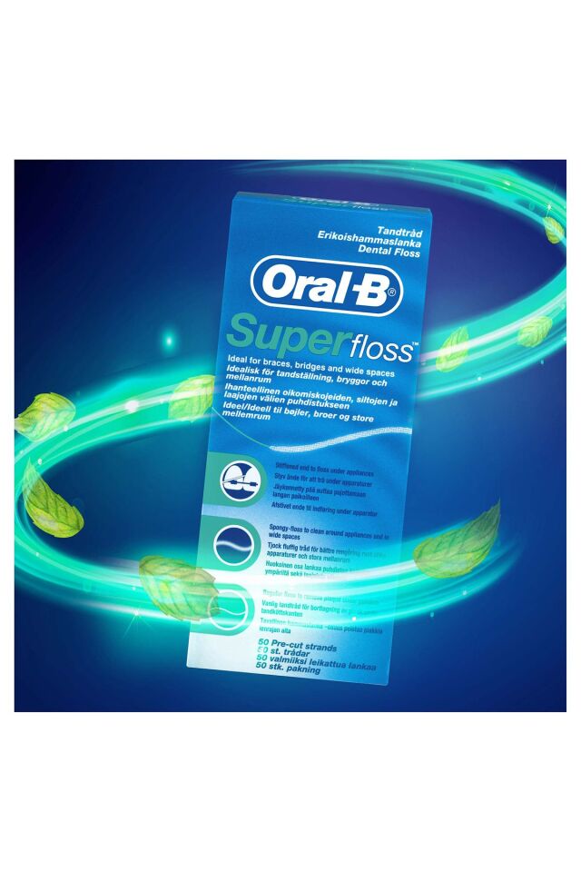 Diş Ipi Super Floss 50 Adet