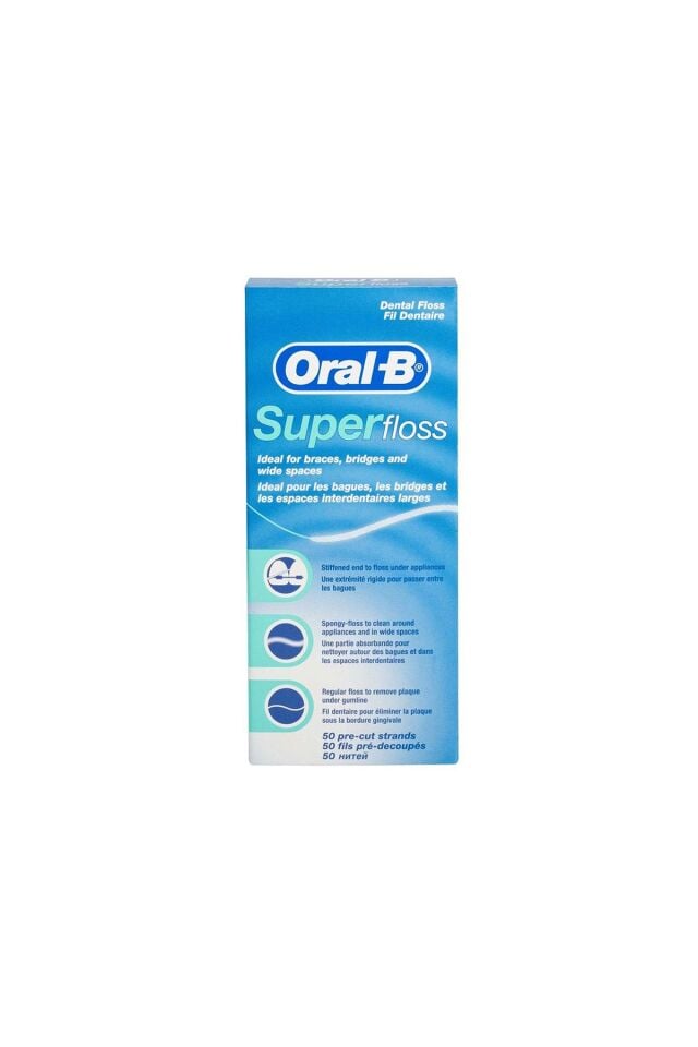 Diş Ipi Super Floss 50 Adet