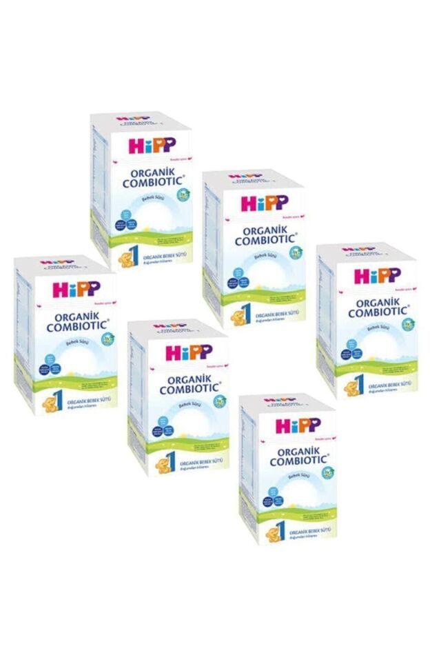 1 Organik Bebek Sütü Combiotic 800 gr X 6 Adet