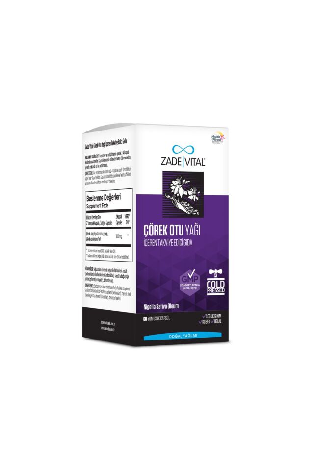 Çörek Otu Yağı 1800 Mg 60 Kapsül - Alliavital.com