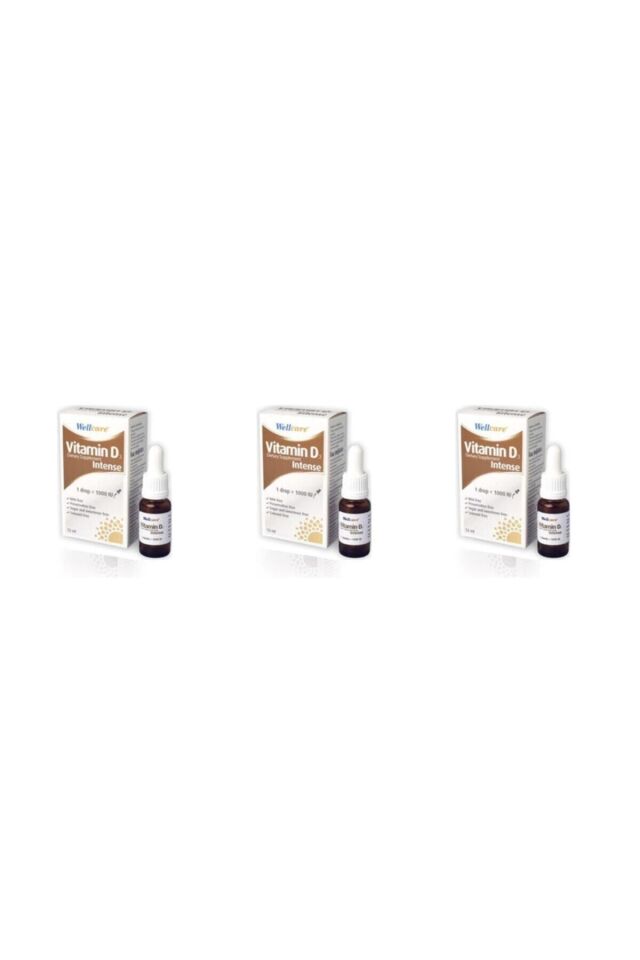 Vitamin D3 Intense 1000 Iu 5 ml Sprey 3'lü Paket
