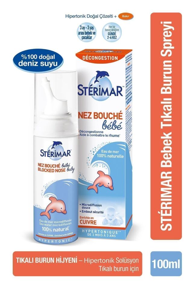 Isotonic Baby Burun Spreyi 100ml + Hipertonik Baby Burun Spreyi 100ml