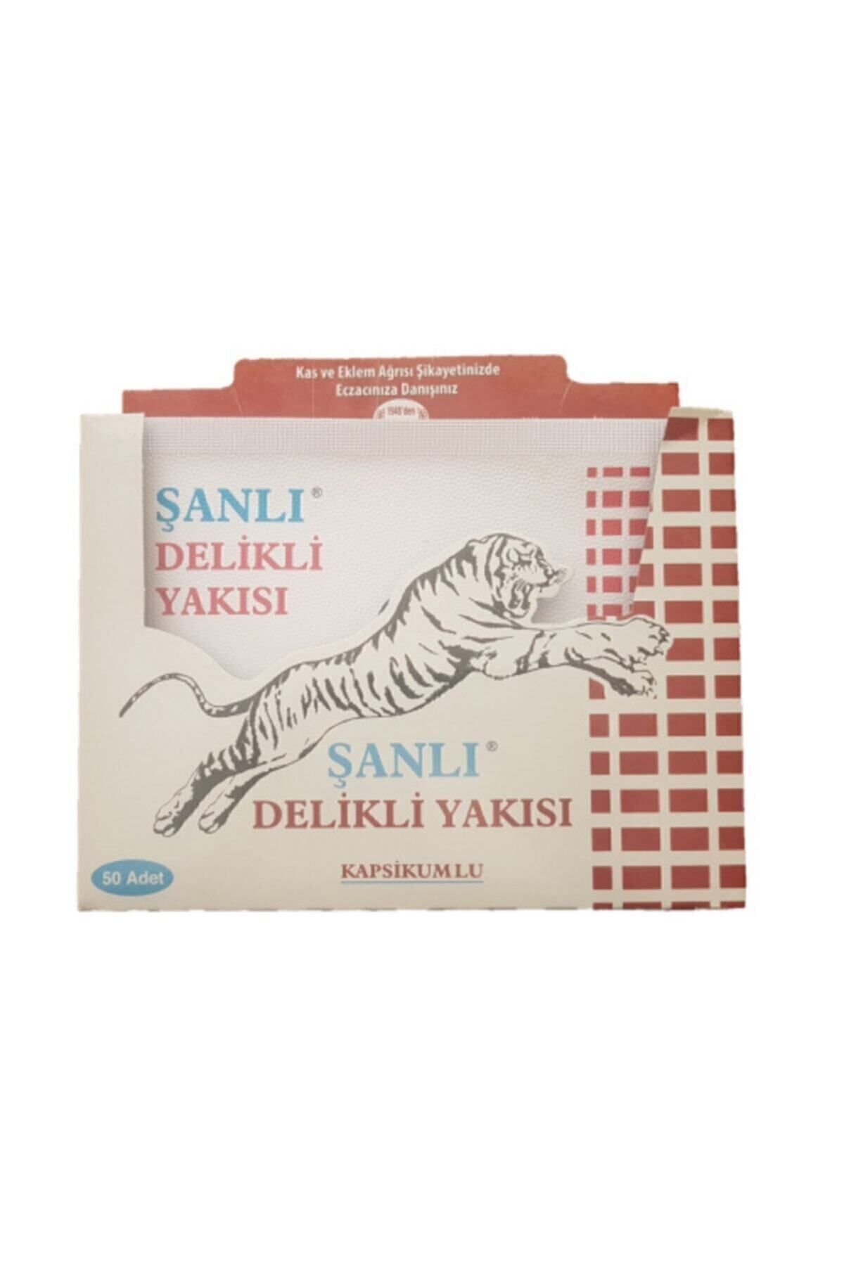 Bel Ve Ağrı Bandı Yakısı Kapsikumlu Delikli Yakı 50 Adet