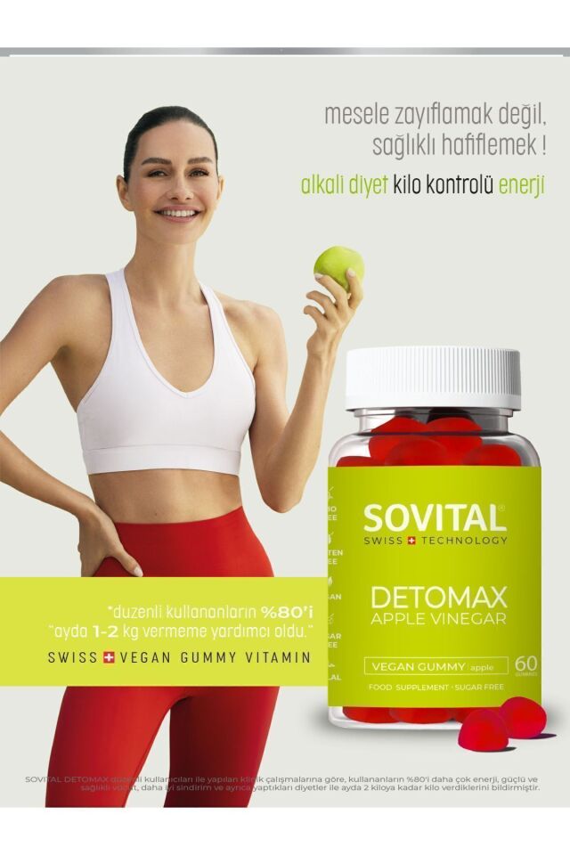 Detomax Detoks Diyet Vegan Gummy