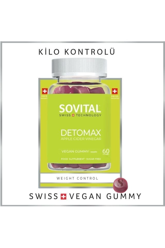 Detomax Detoks Diyet Vegan Gummy