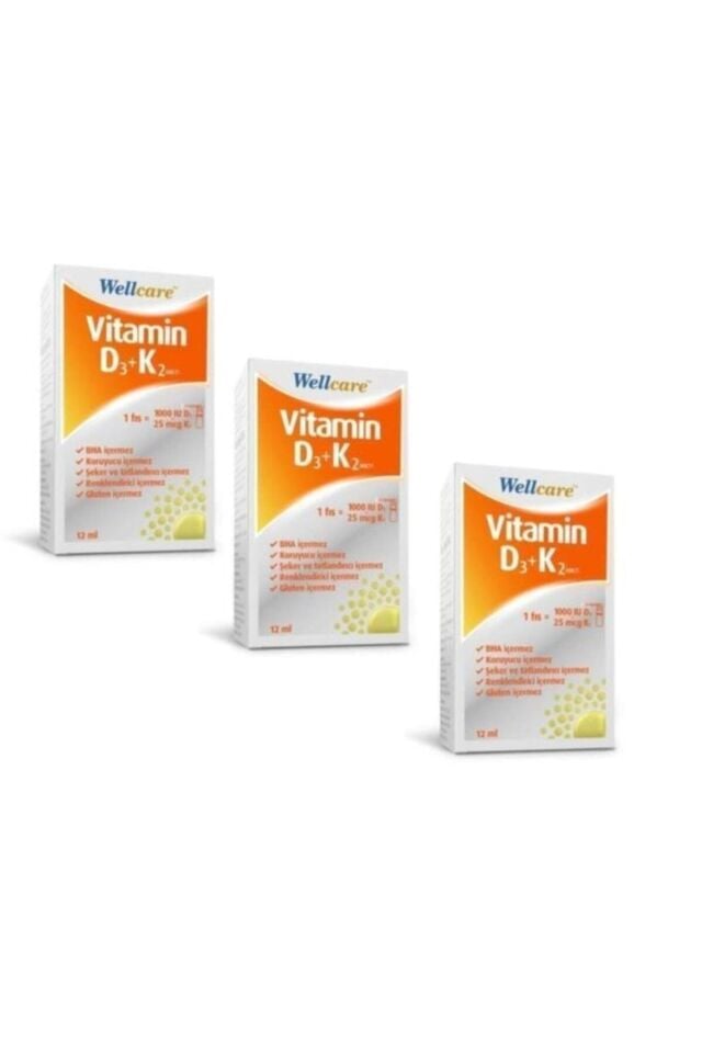 Vitamin D3+k2 1000 Iu 12ml Sprey 3 Lü