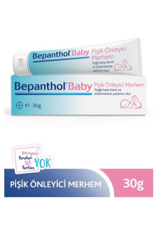 Bebekler Için Pişik Önlemeye Yardımcı Merhem 30 gr