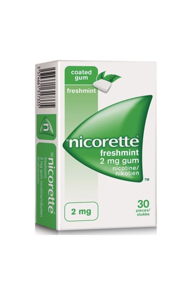 2mg Nikotin Sakızı Naneli - 30 Adet