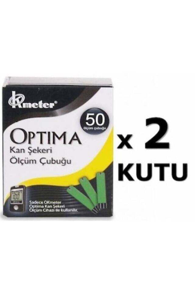 Seker Ölçüm Stribi (ÇUBUĞU) 50'li X 2 Kutu