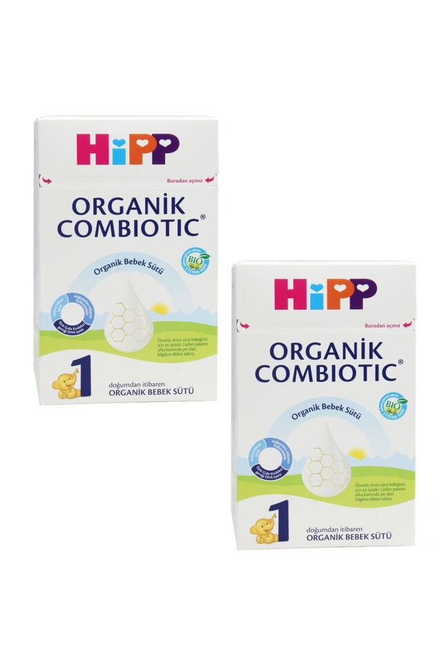 1 Organik Combiotic 800 gr Bebek Sütü 2 Adet