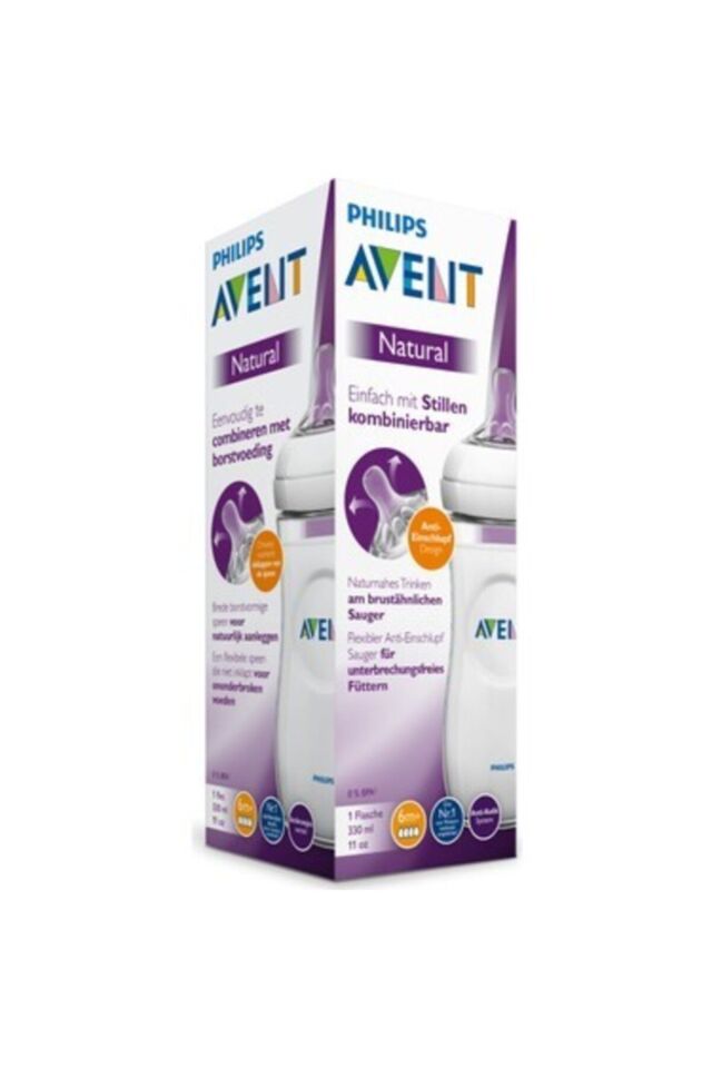 Avent Natural Pp Biberon 330ml Tekli