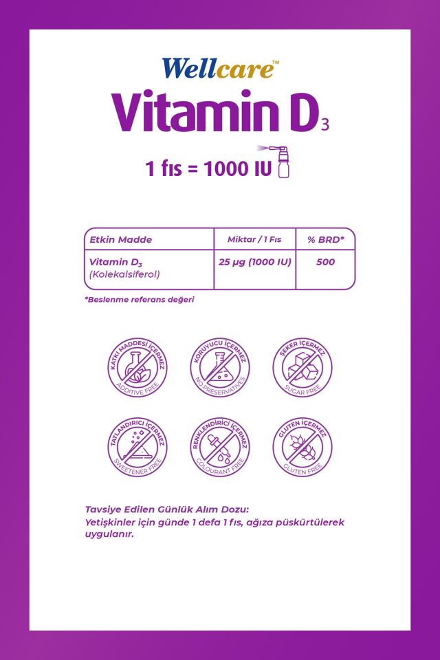 Vitamin D3 1000 Iu - 5 ml