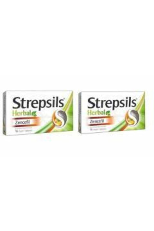 Herbal Zencefil Aromalı 16 Pastil 2 Adet