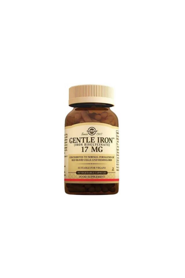 Gentle Iron 17 Mg 90 Kapsül
